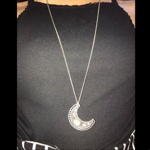 Moon Pendant Necklace